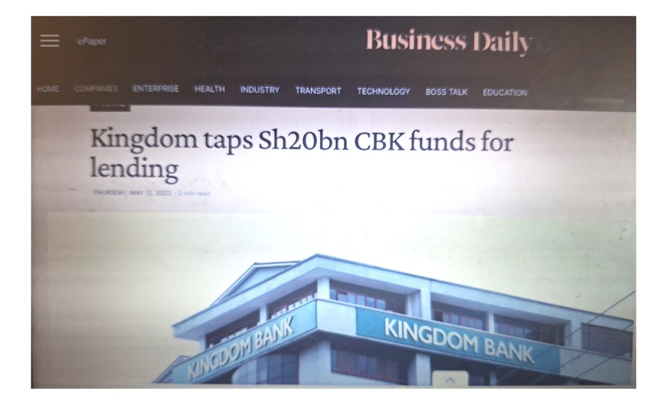 CBK Can Loan Money to Meet Communities' Constitutional Rights.