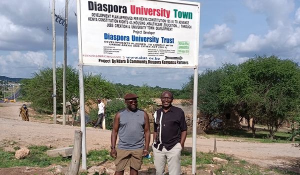 Diaspora Kenyans Say: "Dean we can get to 2000 Diaspora Kenyans Founders of Diaspora University."